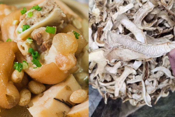 松茸和豬蹄能一起吃嗎，隔夜的松茸雞湯還能吃嗎