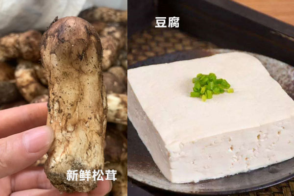 新鮮松茸可以和豆腐一起煮嗎