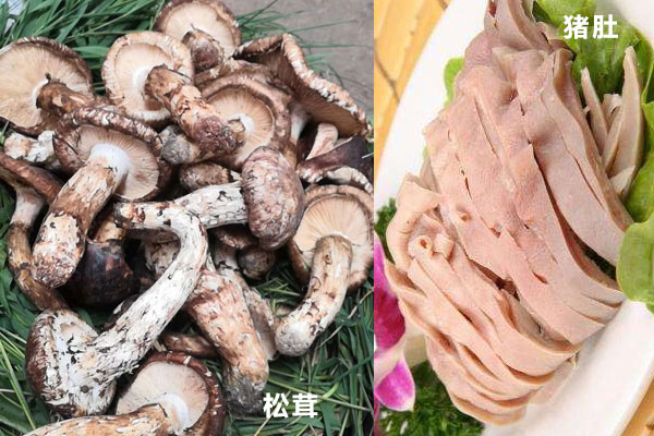 松茸可以和豬肚一起燉湯嗎