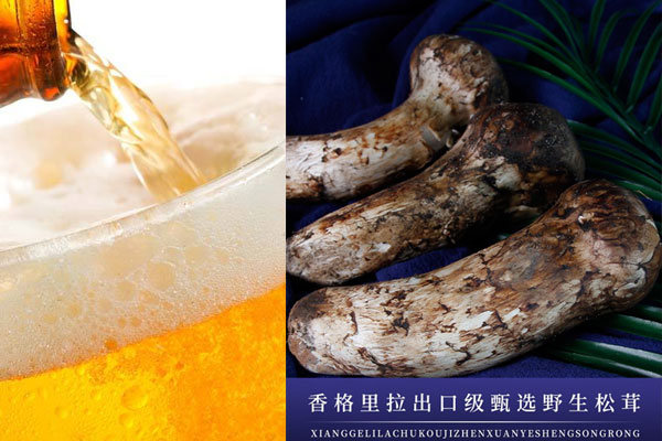 松茸可以和啤酒一起吃嗎