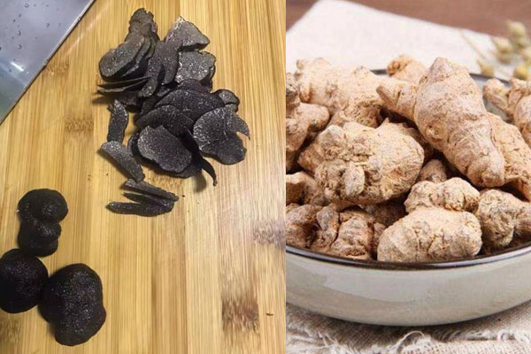 松露可以和蝦一起吃嗎，松露和三七能一起吃嗎