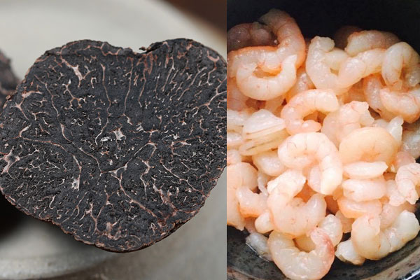 黑松露炒蝦仁的做法，焯水還是過油