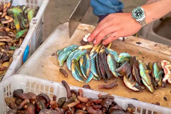 牛肝菌炒出來有酸味嗎，牛肝菌洗了以后變色